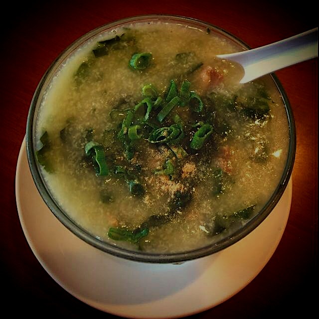 "Vegetable Congee" I don't know why I was always so turned off. To my surprise, it was the perfec...