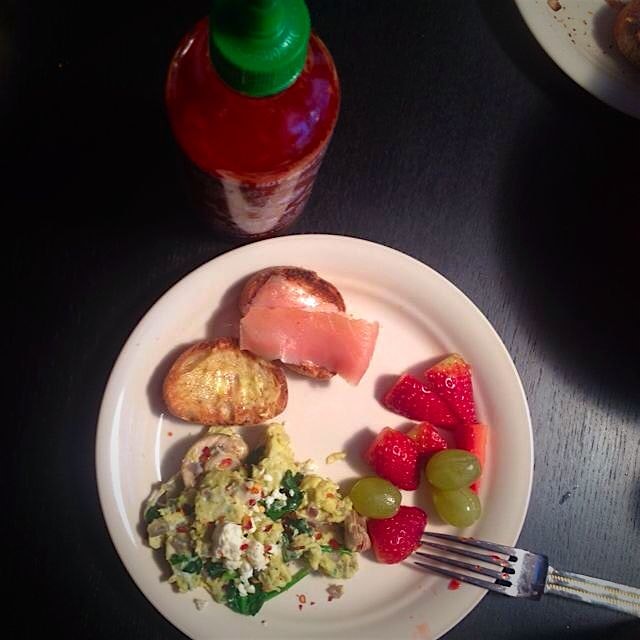 Homemade #brunch with @nekee825 in LA ☺️