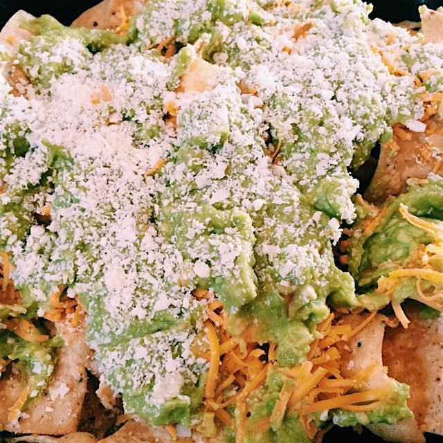 They call it "chips with guacamole" 
