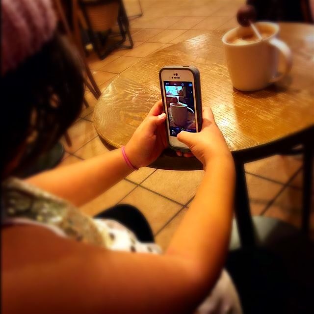 A sign of becoming a great foodie: capture everything & anything you eat and post it on social me...