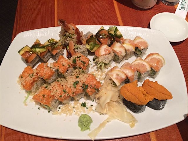 San Fran sushi feast with Emma. Uni for sure needs an ingredient tag. 