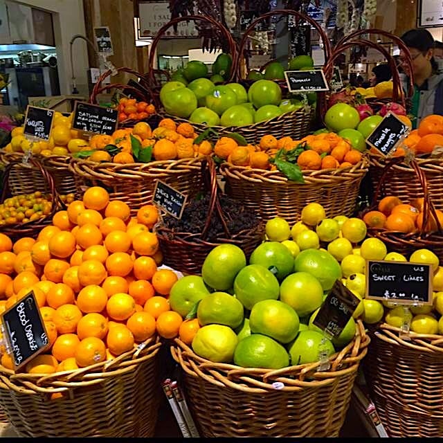 Citrus assortment at Eataly!