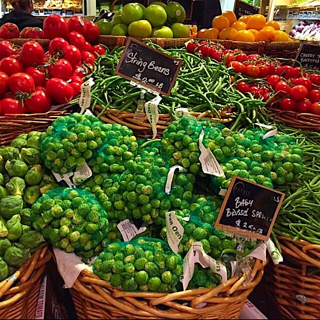 Fresh produce craving veggies! @Eataly