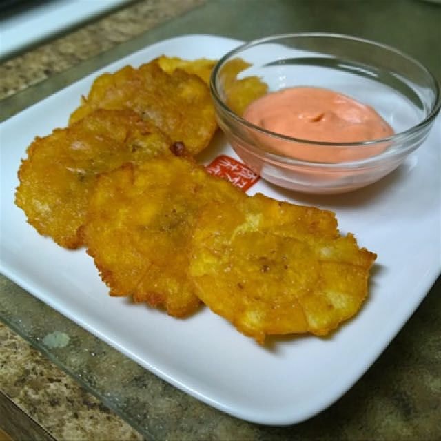 Tried #tostones with a #tostonera! Thanks Eric's mom! #cuban #homemade #awesomesauce #foodporn