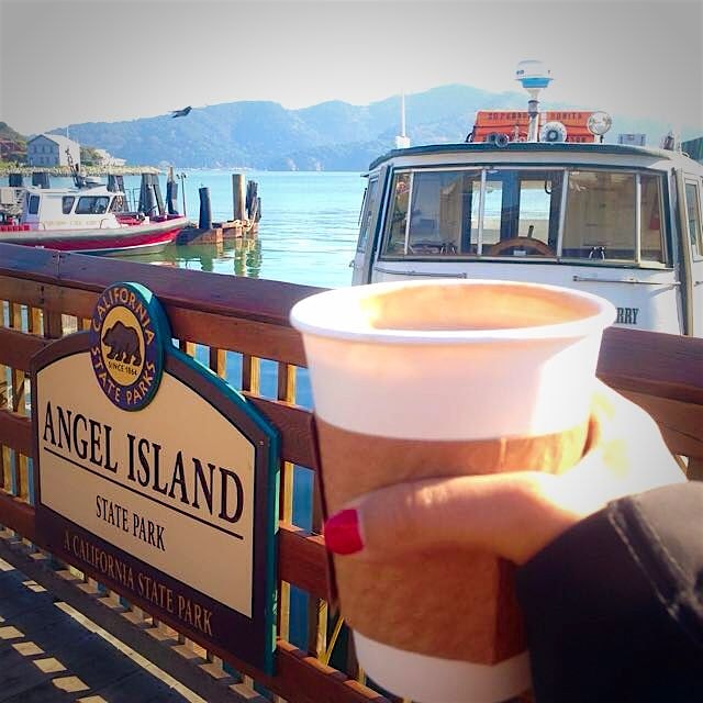 Pre hike chai almonds latte! Skipping sugar. So happy I asked the cafe because the ingredients ar...