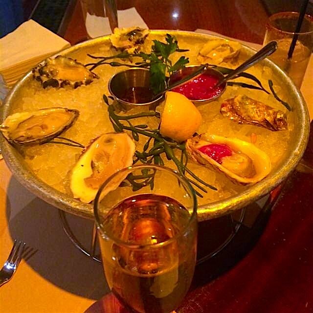 Cava & Oysters... Happy 2015! @lure