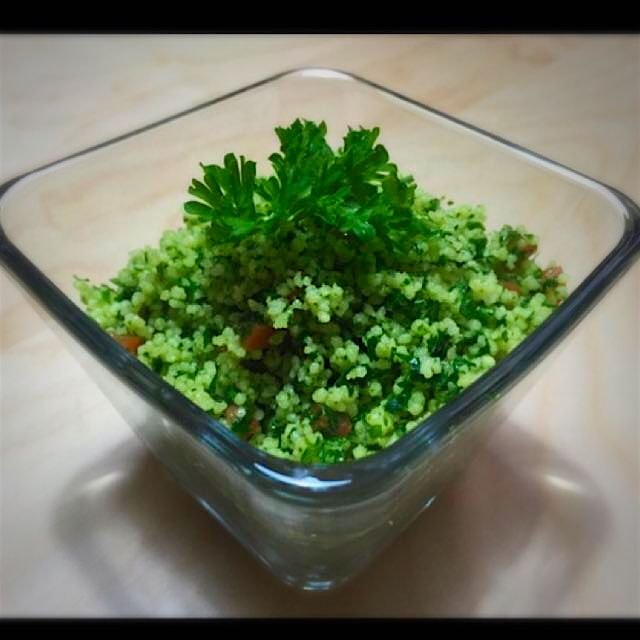 #tabbouleh #mediterranean #dinner #delicious #foodporn #green #healthy #fit