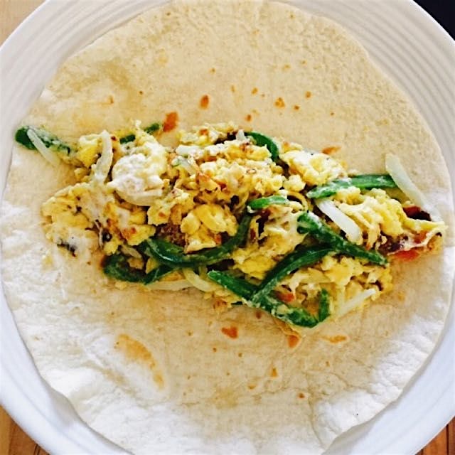 This mornings Burrito inspired by my favorite burrito shop Stans Cafecito