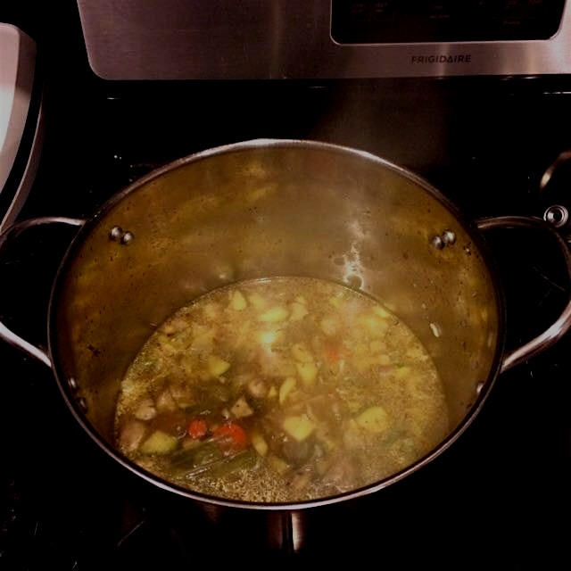 Homemade Vegetable Soup. 