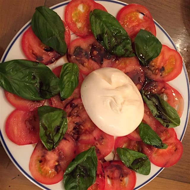 Fresh Burrata appetizer! YUM