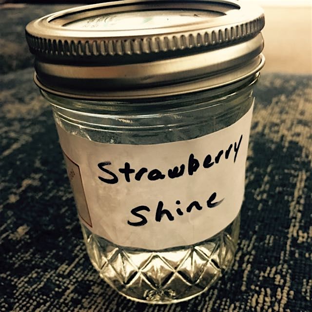 I went to a food swap and came away with moonshine. Go figure. @Rachna @Udi @shannonvittoria 
