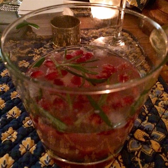Pomegranate Rosmary Gintini ...yumm