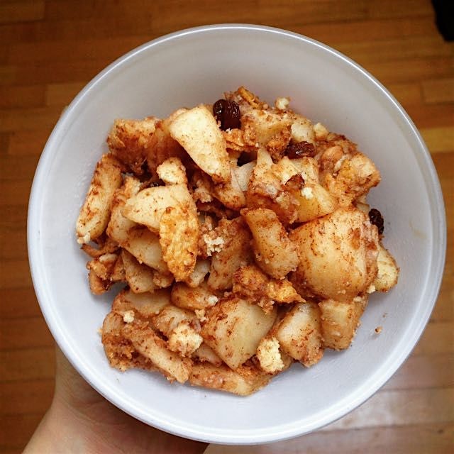 Apple crumble, light version! :) 