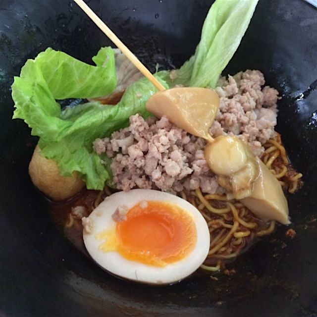 Super yummy abalone noodle 😋😋