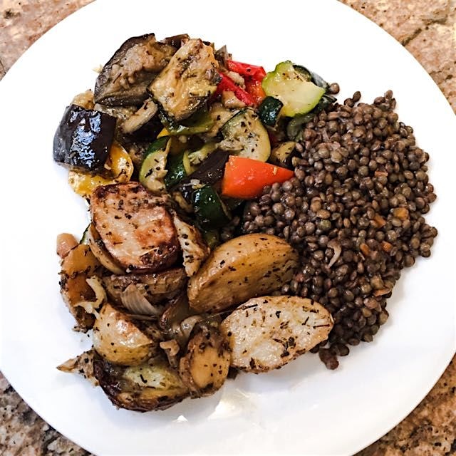 Thyme in roasted potatoes is what I love the most!