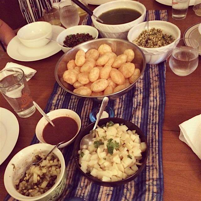 Pani Puri with the Foodstand gals