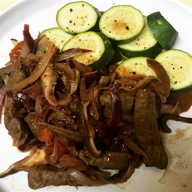 Liver and onions for tonight. Most ingredients from Greemarkets in NYC! Fresh, easy and homemade....