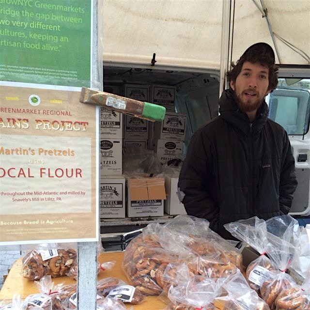 Martins pretzels made my Mennonites use flour from the same local pa mill