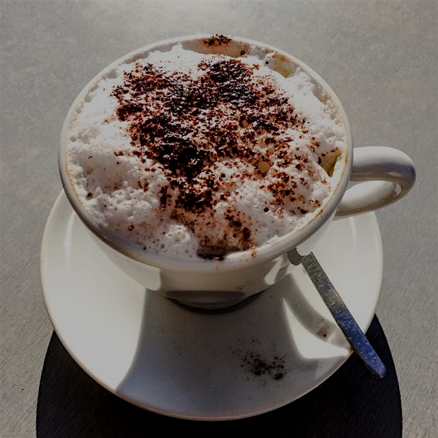 Nothing better than a cappuccino in the morning!
