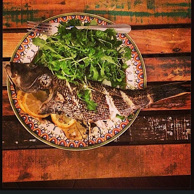 When I come home from a work dinner and this is what @MichaelHalle has made for himself. #domesti...