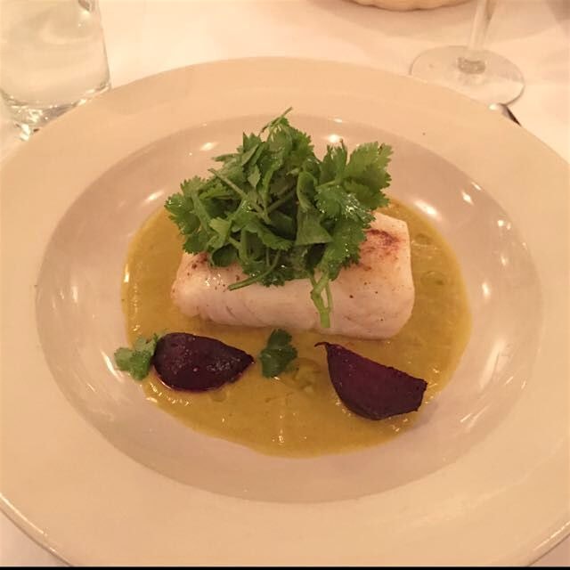 @purpose work hangs and some Chilean sea bass 