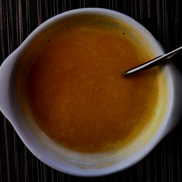 Super tasty pumpkin soup at today's #TeamDavos events prep lunch at Strozzi's and Spengler's. #Be...