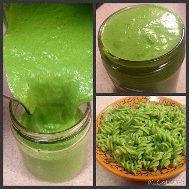 This is my Kale Pesto Manifesto. The revolution will not be televised. It will be Foodstand...ed?