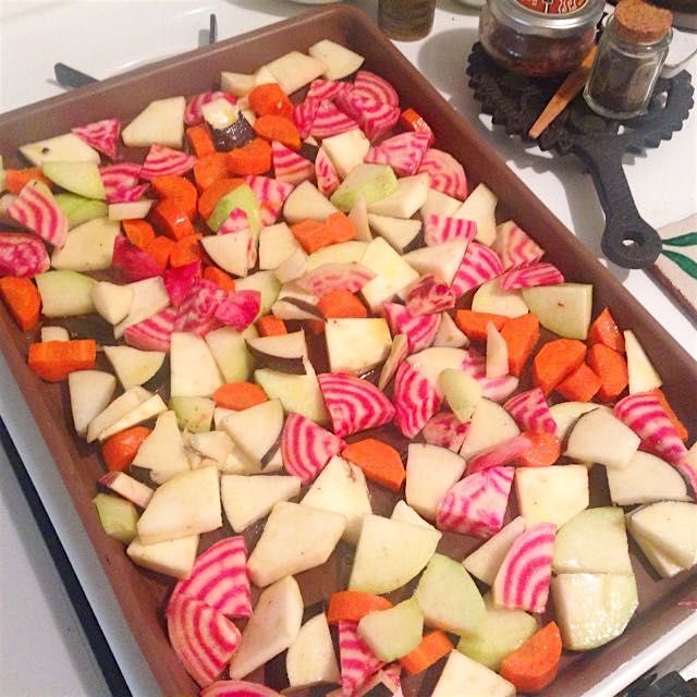 A recent recipe from Melissa Clark on NYtimes. Lentil salad with roasted root
Vegetables. Plus a ...