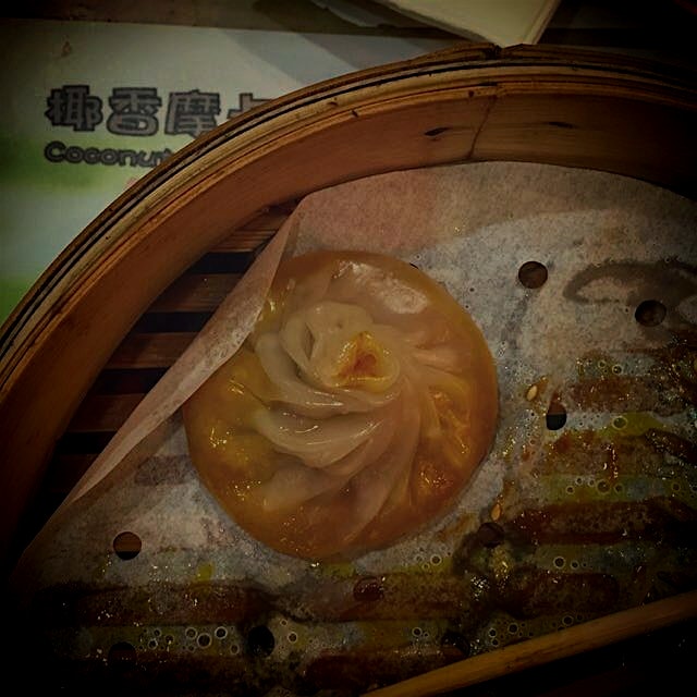 I found my Waterloo in these soup dumplings. Thinnest skin ever...I was a happy, brothy mess.