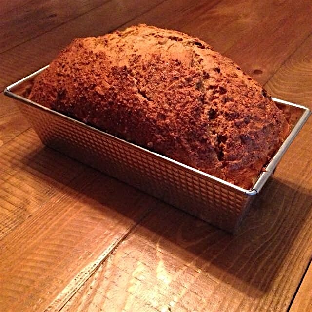 Pain d'epices, David Lebovitz recipe. A cross between a cake and bread, with gingerbread flavours...