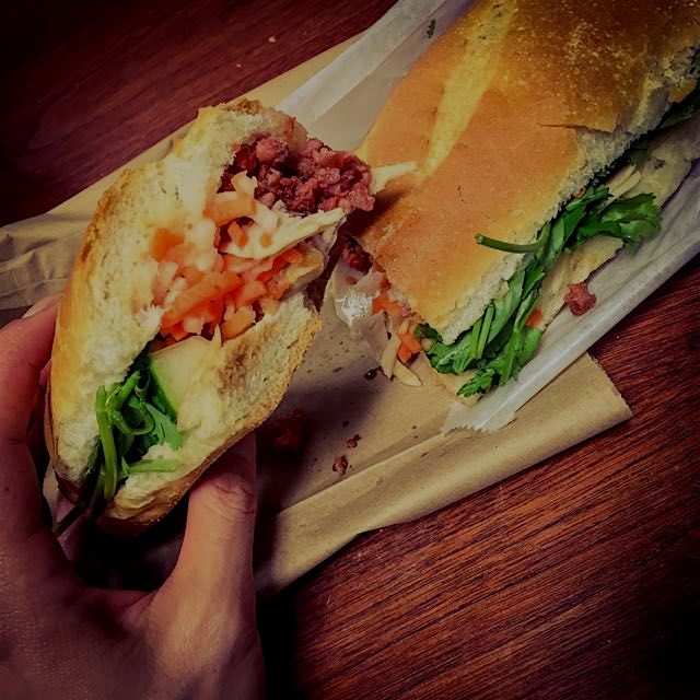 The Banh Mi sandwich: the perfect example of the blending of cultures during the French occupatio...