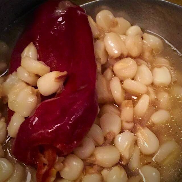 New Mexican Hominey and Hatch Chile for @SCDNYC #scdinaction