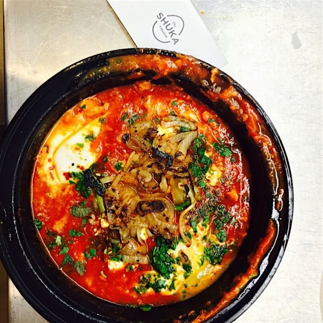 Yep, this is legitimate shakshuka. In minutes. From a truck. With local and organic ingredients. ...