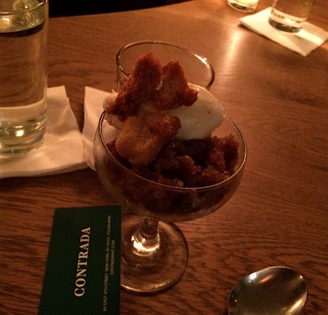 New friends at contrada NYC chef @jason and chef andie! New fav happy hour + local food joint wit...