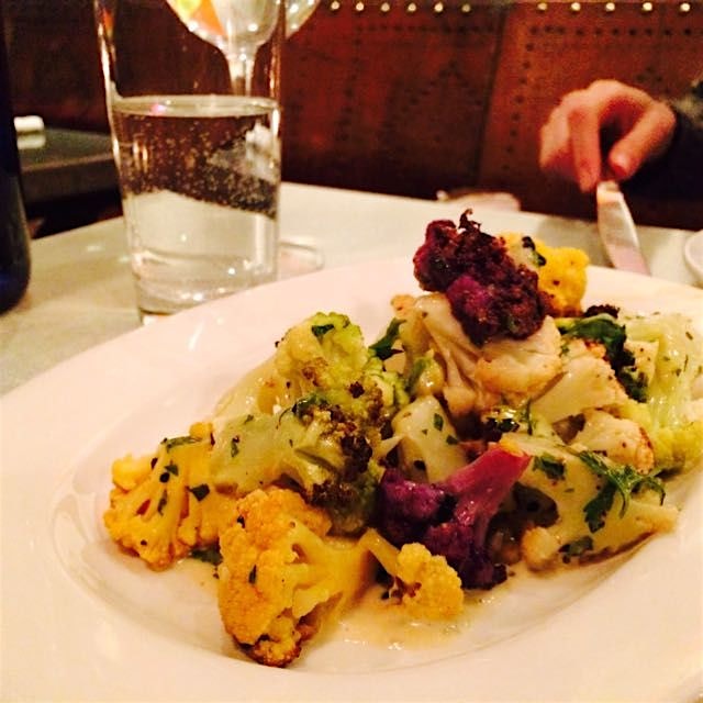 Roasted cauliflower medley prepped by @Jason and @andie 