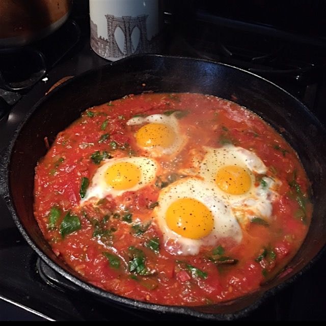 Shakshukin things up today. 