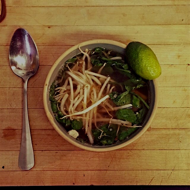 Khao man gai soup for the sick day soul
