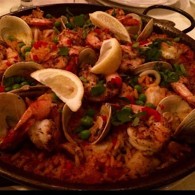 ooh ooh seafood paella in the sunshine state.