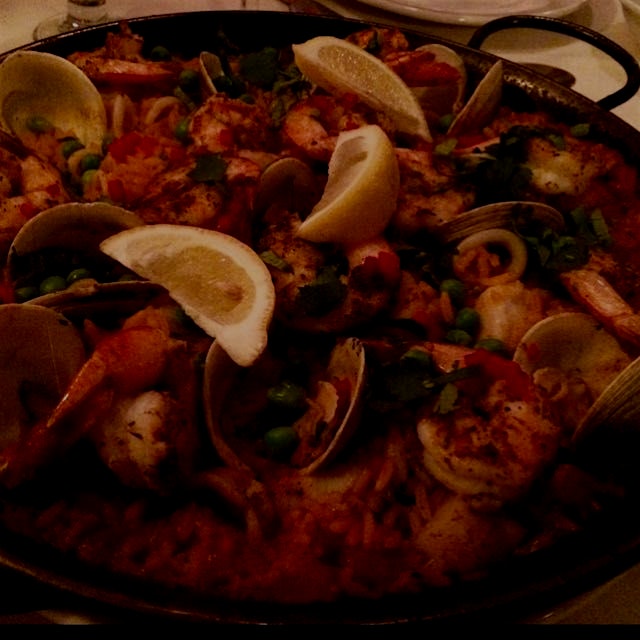 ooh ooh seafood paella in the sunshine state.