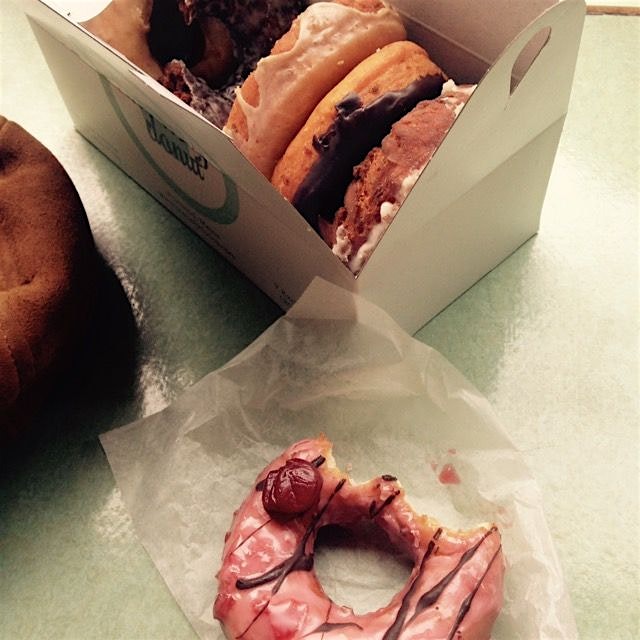 Maine potato doughnuts