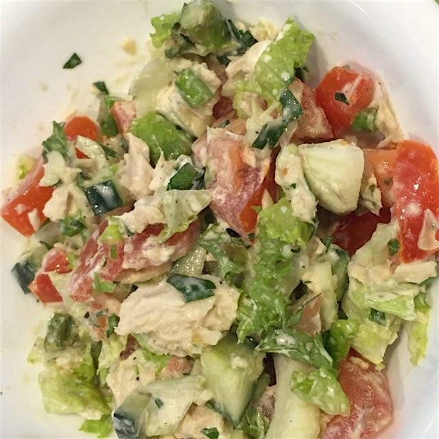 Great easy to make tuna salad for lunch. Fennel adds special crunchiness