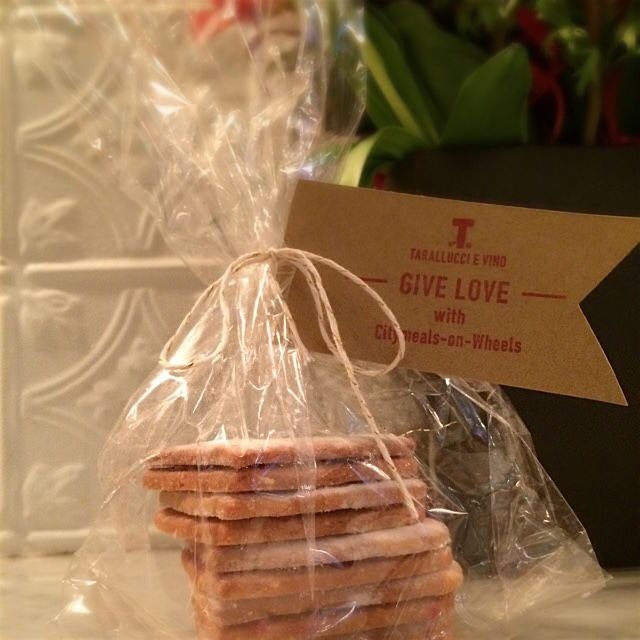 Linzer tarts coming your way friends! These babies turn into donations to citymeals-on-wheels! Ha...