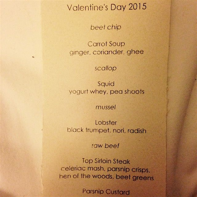 You come here to eat and drink