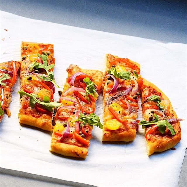 This flatbread is so simple to make yet full of flavor!