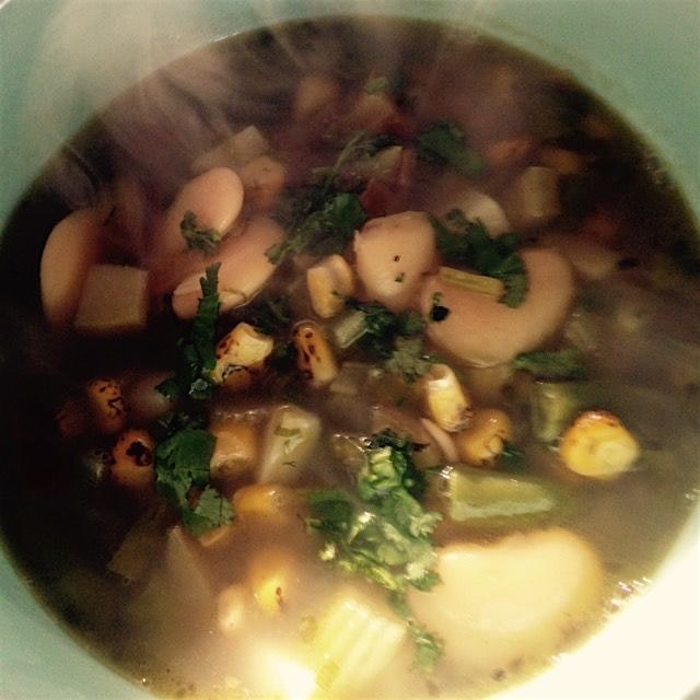 Sopita (veggie soup)