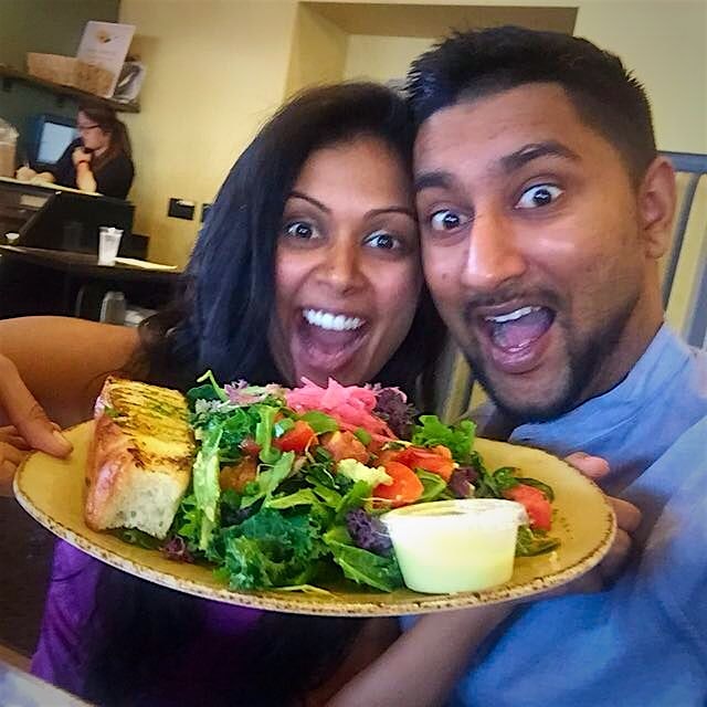 kale to the face! so delicious. bro took me out to urban plates in Cali and loved it. so fresh an...