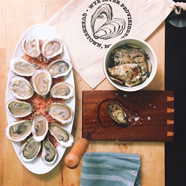 Testing a new shucking board with some petite Montauk Pearls (NY) and Beausoleils (NB). Board was...