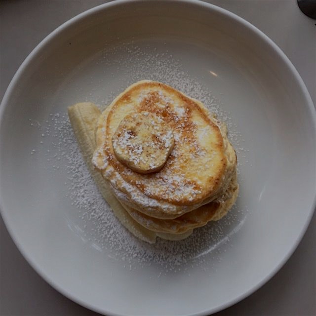The revelation that is Bill's famed ricotta pancakes. Fluffier and with more ricotta here in Toky...