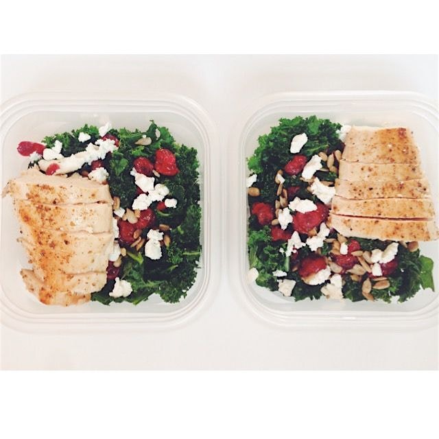 Made myself a kale salad for lunch yesterday, and figured I'd make extra for lunches this week. I...
