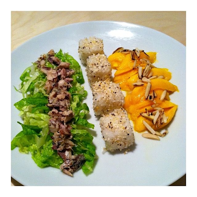 #tbt to my homemade #happyhour in my apartment. Lettuce #moroccan sardines & olive oil. Japanese ...